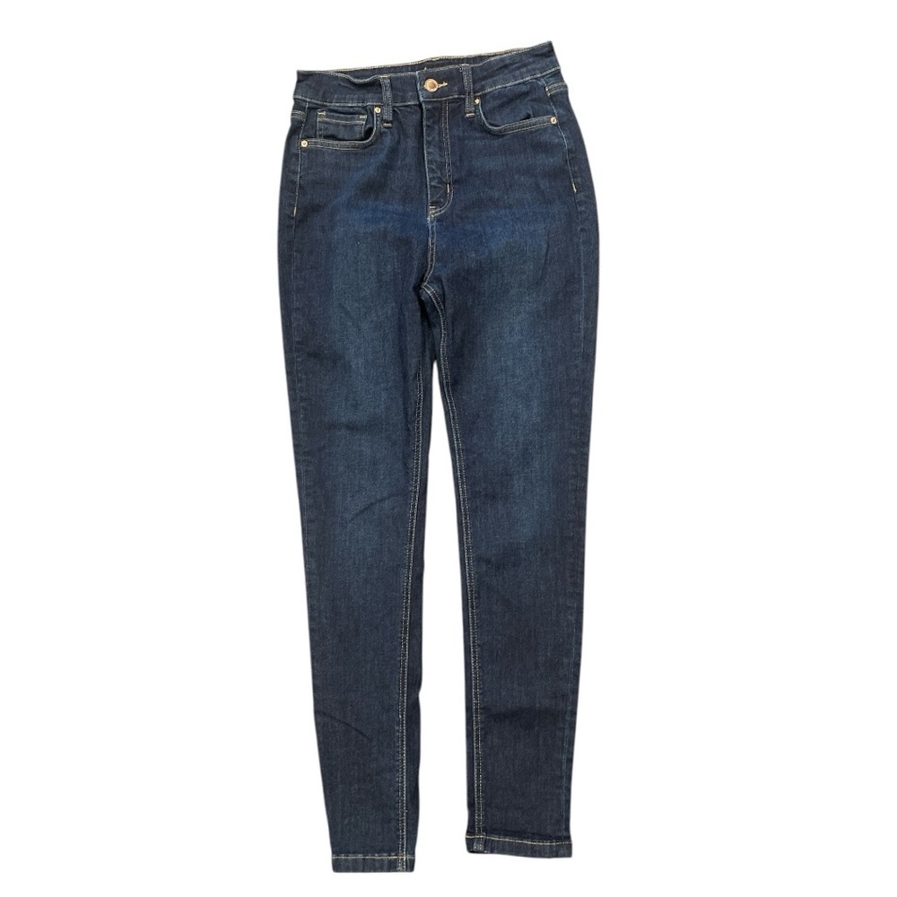 SUKO M Dark Wash High Rise Skinny Jeggings Stretch